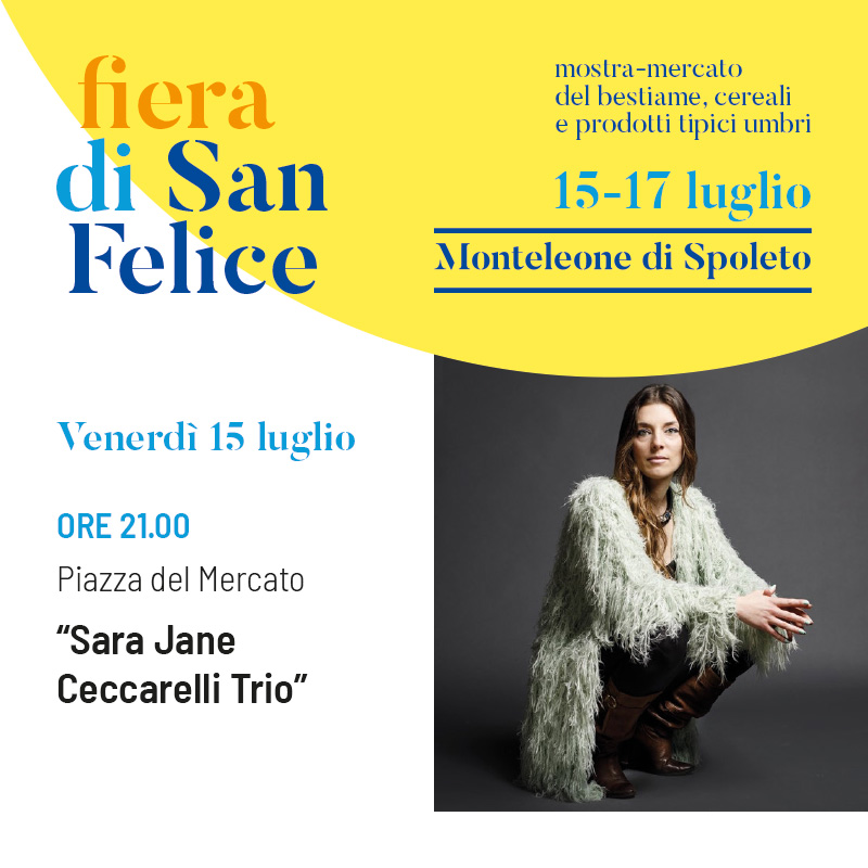 Concerto “Sara Jane Ceccarelli Trio”  