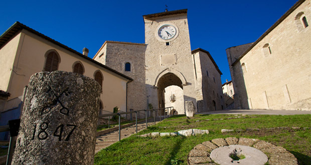The village of Monteleone di Spoleto