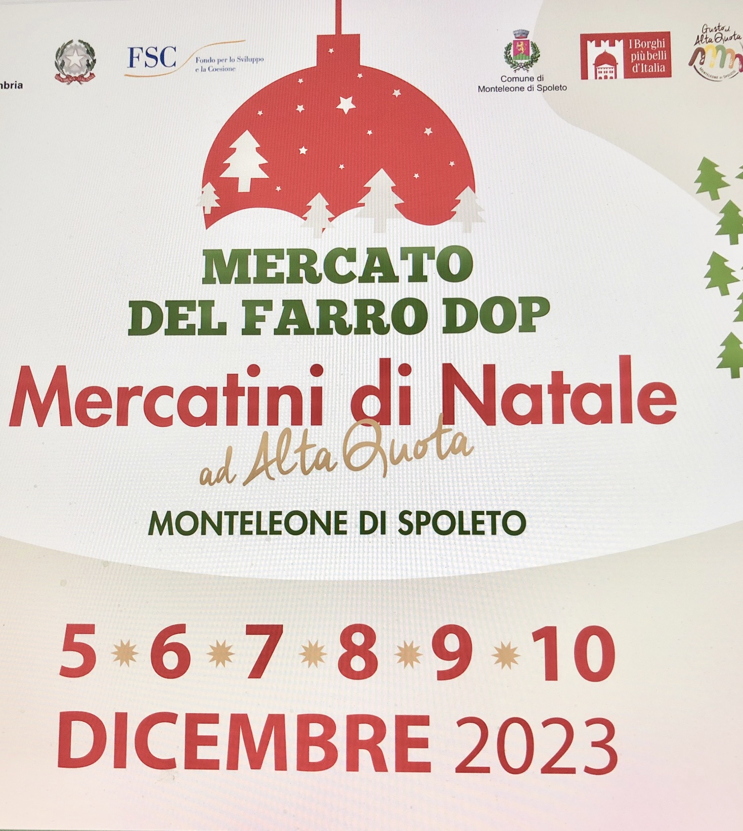 Mostra Mercato Farro dop e Mercatini di Natale ad alta Quota 2023 