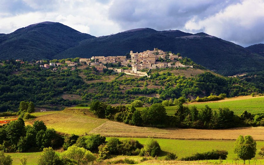 Vista panoramica - Monteleone di Spoleto