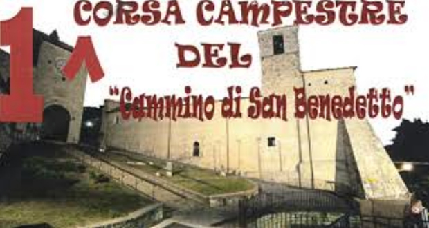 Prima edizione della corsa campestre “Cammino di San Benedetto” 